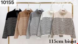 Sweter damskie 10155 Mix kolor Standard