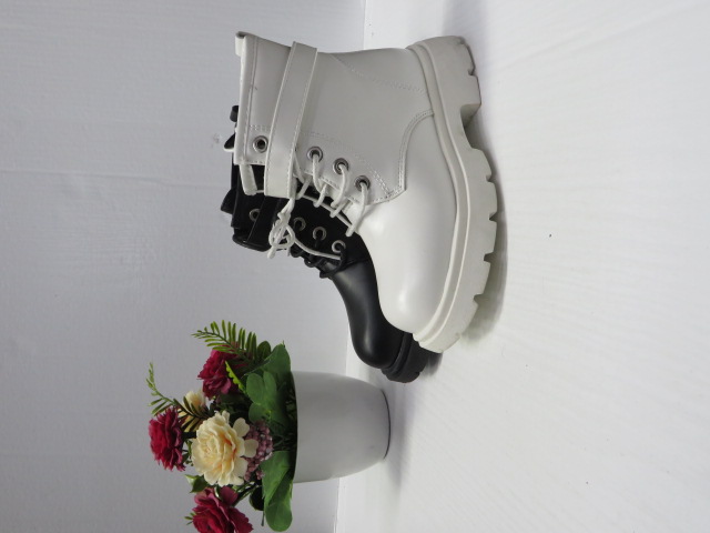 Botki Dziecięce CC27ZM BLACK/WHITE/BEIGE 25-30