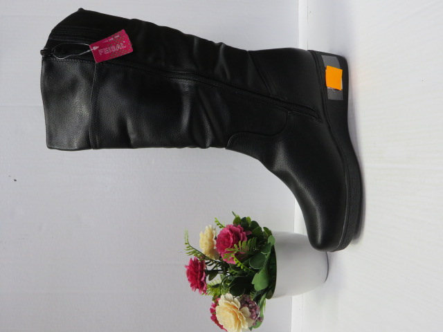 Kozaki Damskie D88330-92 BLACK 39-43 1