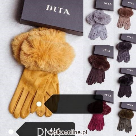Rękawiczki damskie zimowe DMK Mix kolor Standard