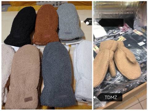 Rękawiczki damskie zimowe TDMZ Mix kolor Standard