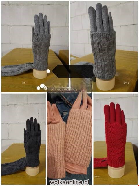 Rękawiczki damskie zimowe 6282 Mix kolor Standard
