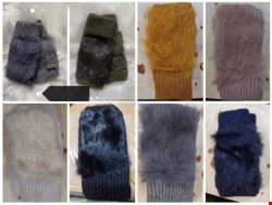 Rękawiczki damskie zimowe 6285 Mix kolor Standard