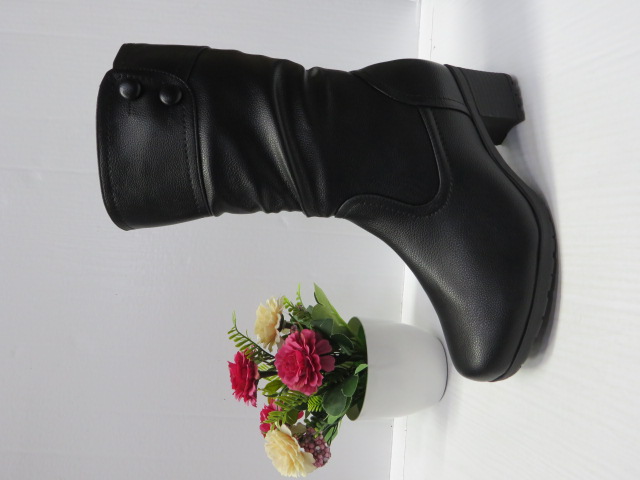 Kozaki Damskie D88138-82 BLACK 39-43