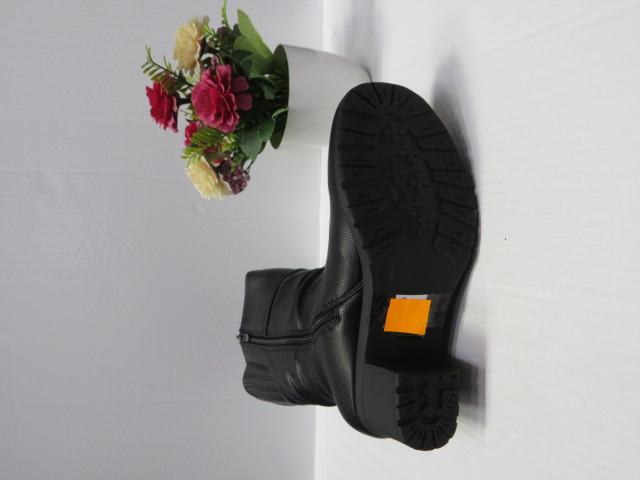 Kozaki Damskie D88138-82 BLACK 39-43 2