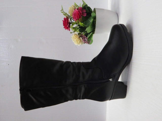 Botki Damskie 881-21 BLACK 36-41 1