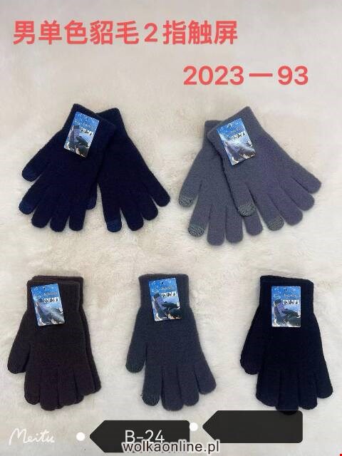 Rękawiczki damskie zimowe B-24 1 kolor Standard