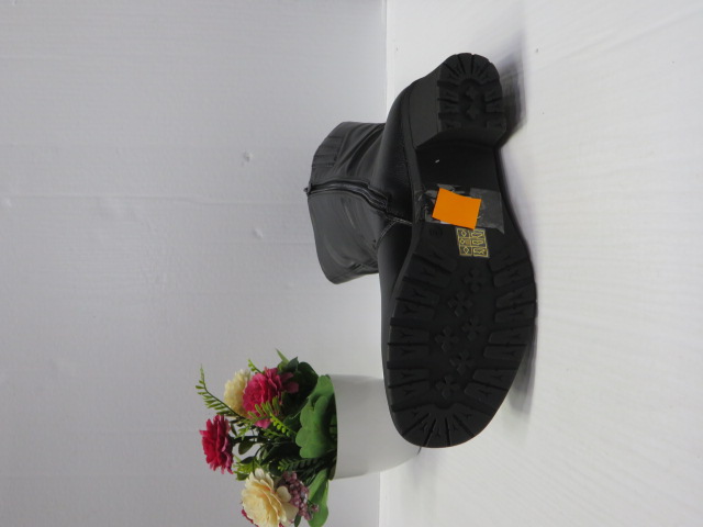 Botki Damskie D881-5 BLACK 39-43 2