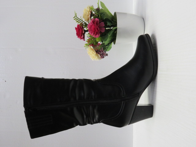 Botki Damskie 887-5 BLACK 36-41 1