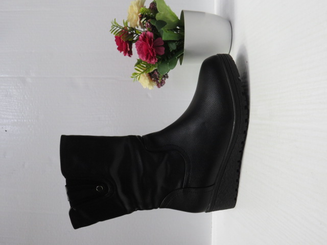 Botki Damskie D885-2 BLACK 39-43