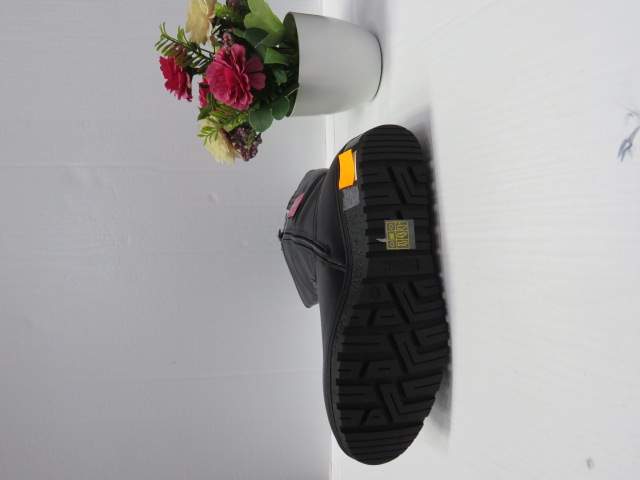 Botki Damskie D885-2 BLACK 39-43 2