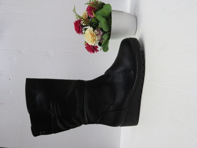 Botki Damskie D885-15 BLACK 39-43