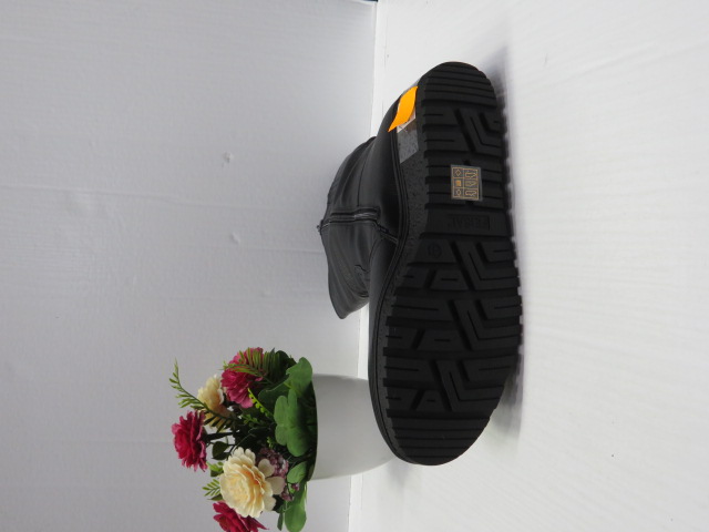 Botki Damskie D885-15 BLACK 39-43 2