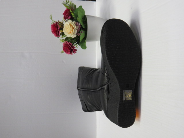 Botki Damskie D88330-73 BLACK 39-43 2