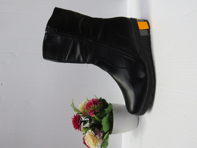 Botki Damskie D885-11 BLACK 39-43