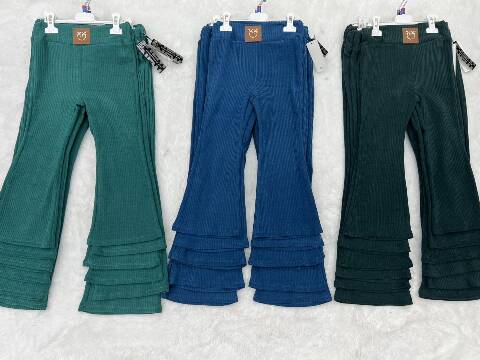 Leginsy dziewczęce 6407 1 kolor 6-16