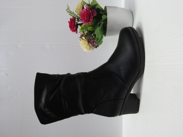 Botki Damskie D881-91 BLACK 39-43