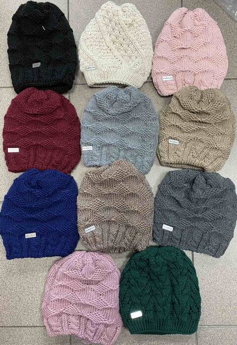 Czapka damskie 6457 Mix kolor Standard