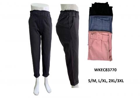 Spodnie damskie WKEC83770 Mix kolor S-3XL