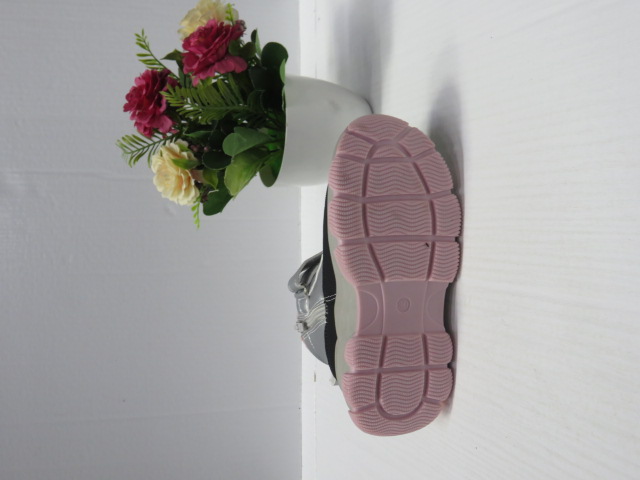 Botki Dziecięce HB355 SILVER/BLACK 26-31 2