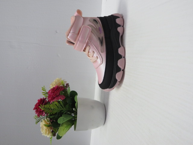 Botki Dziecięce HB355 PINK/BLACK 26-31