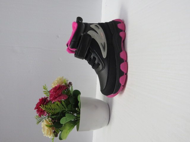 Botki Dziecięce HB355 BLACK/PEACH 26-31