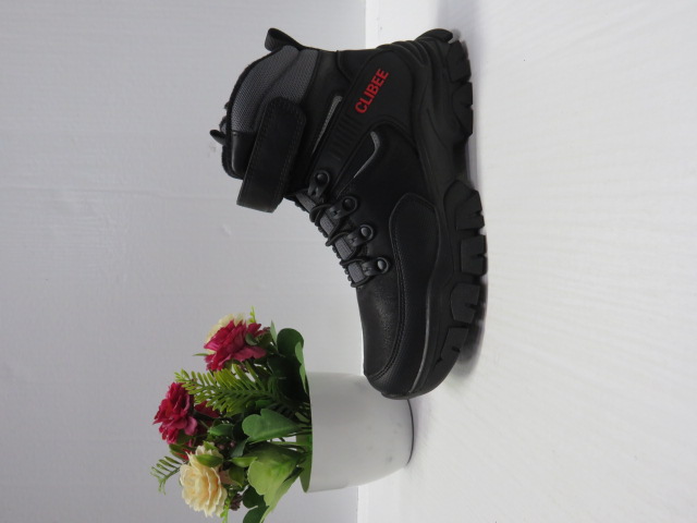 Botki Dziecięce HC350 BLACK/GREY 32-37