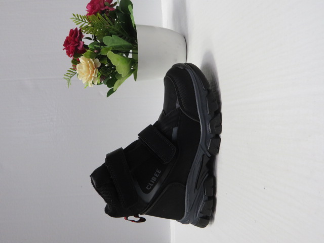 Botki Dziecięce HB376 BLACK/RED 27-32