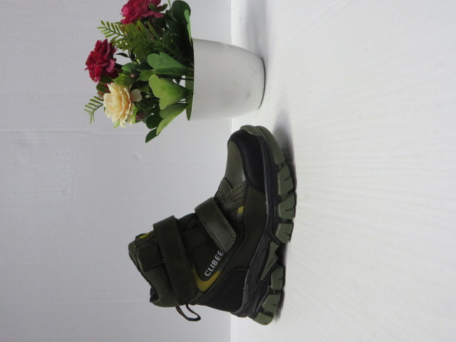 Botki Dziecięce HB376 GREEN/YELLOW 27-32