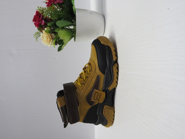 Botki Dziecięce H319 BLACK/CAMEL 32-37