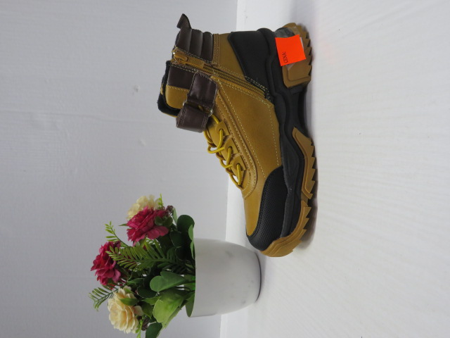 Botki Dziecięce H319 BLACK/CAMEL 32-37 1