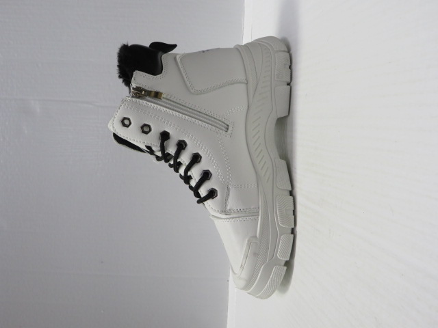 Botki Damskie SJ2329-2 WHITE 36-41 1