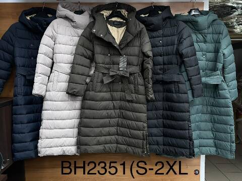 Płaszcze  zimowe damskie BH2351 1 kolor S-2XL