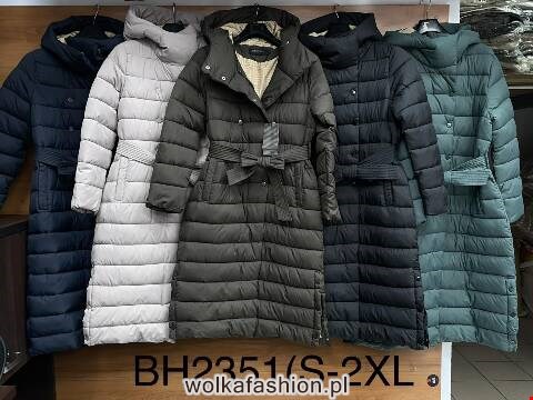 Płaszcze  zimowe damskie BH2351 1 kolor S-2XL