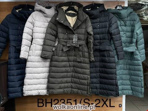 Płaszcze  zimowe damskie BH2351 1 kolor S-2XL