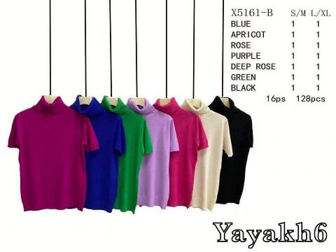 Sweter damskie X5161-B Mix kolor S/M-L/XL