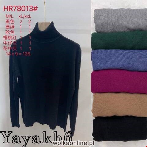 Sweter damskie HR78013 Mix kolor M-2XL