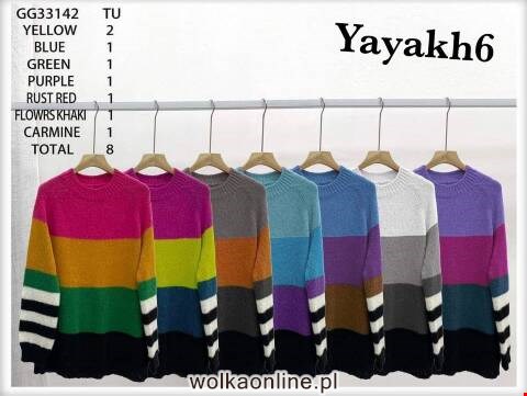 Sweter damskie GG33142 Mix kolor Standard