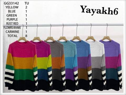 Sweter damskie GG33142 Mix kolor Standard 1