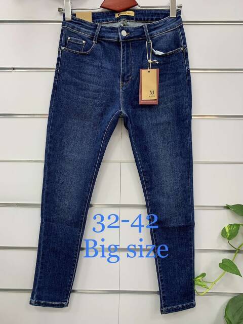 Jeansy damskie 9734 1 kolor 32-42 1