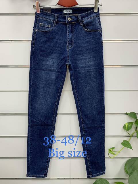 Jeansy damskie 9735 1 kolor 38-48 1