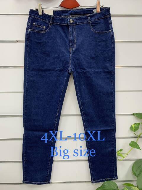 Jeansy damskie 9737 1 kolor 4XL-10XL