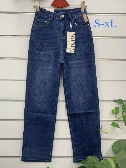 Jeansy damskie BQ9023 1 kolor S-XL