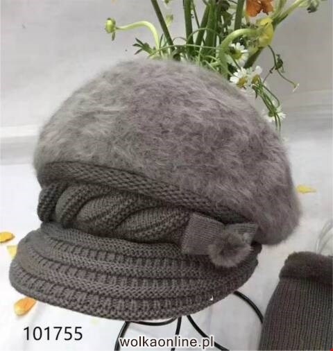 Beret damskie 101755 Mix kolor Standard