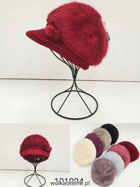 Beret damskie 101094 Mix kolor Standard