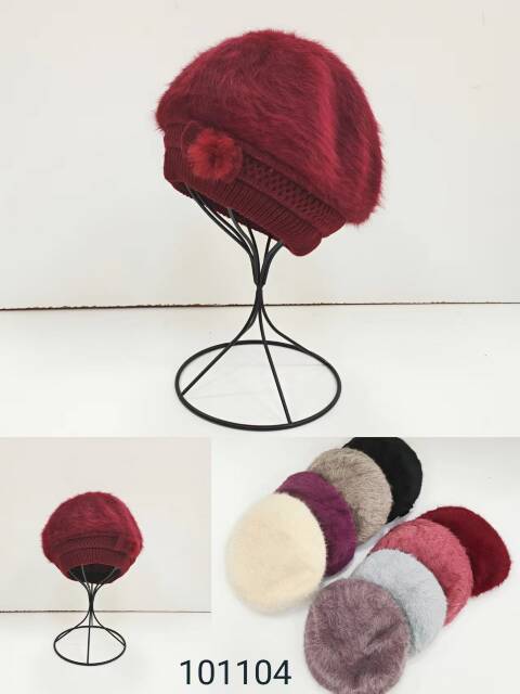 Beret damskie 101104 Mix kolor Standard 1
