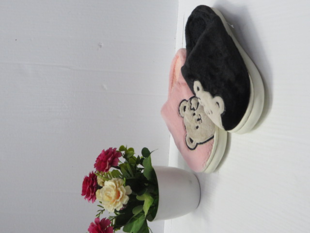 Kapcie dziecięce FA-128 BLACK/PURPLE/KHAKI/PINK 30-35 2