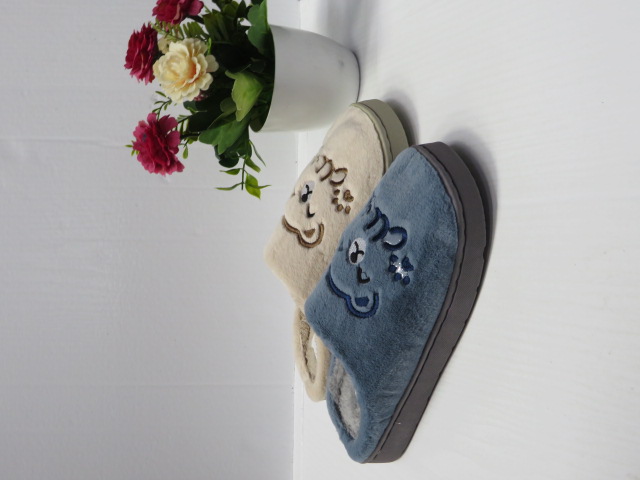 Kapcie Damskie FA-121 36-41 MIX KOLOR OCIEPLANE 3