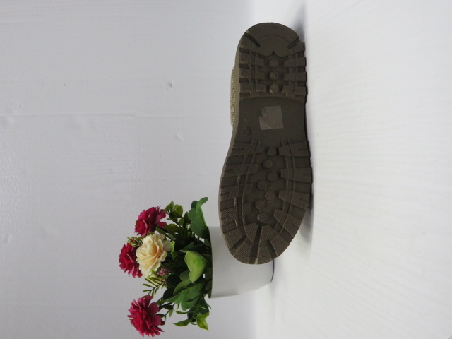 Botki Damskie 8121 KHAKI 36-41 OCIEPLANE 4