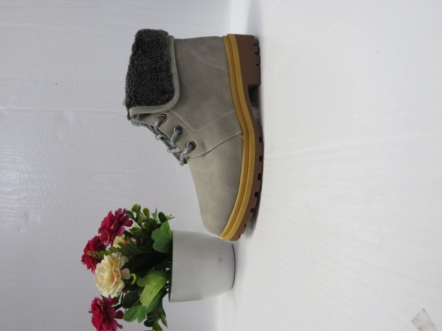 Botki Damskie 8005 GREY 36-41 OCIEPLANE 1